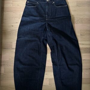 Women’s Everlane Dark Blue Barrel Leg Jeans